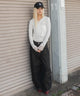 オフホワイト　モデル：166cm F着用