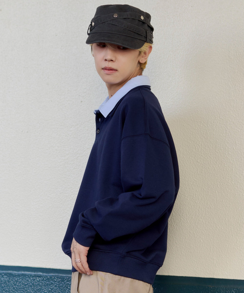 ネイビー モデル：175cm L着用