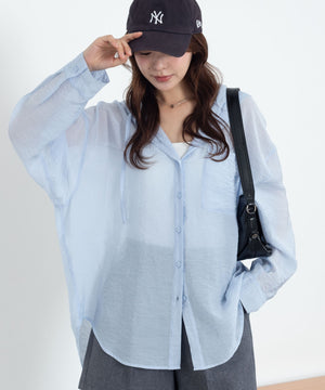 ブルー　モデル：165cm F着用