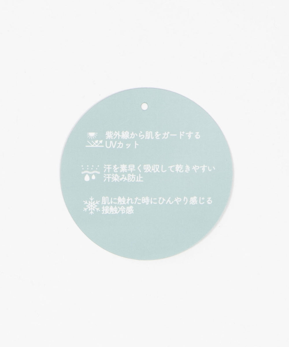接触冷感フレンチスリーブT