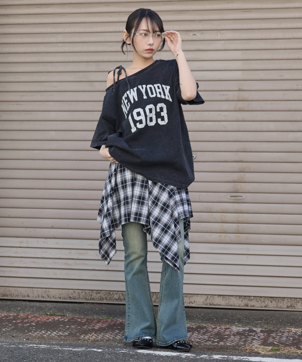 柄5 モデル：159cm F着用