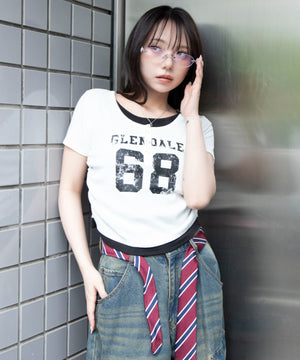 柄２　モデル：159cm F着用