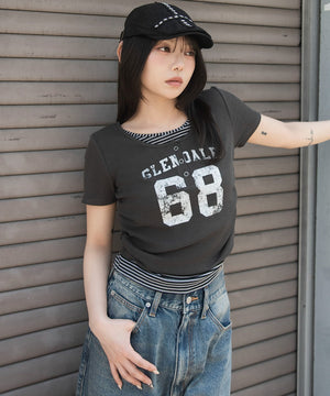 柄３　モデル：159cm F着用