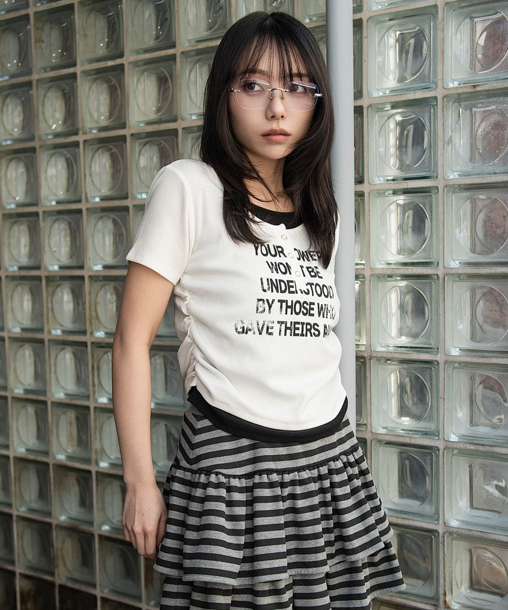 ホワイト　モデル：159cm F着用