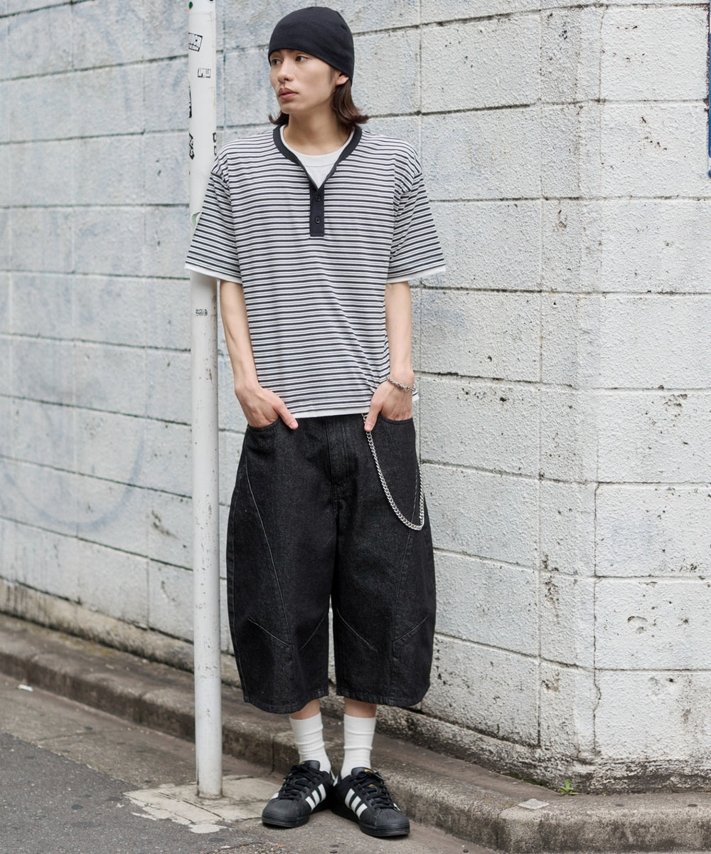 デニムブラック モデル：182cm L着用