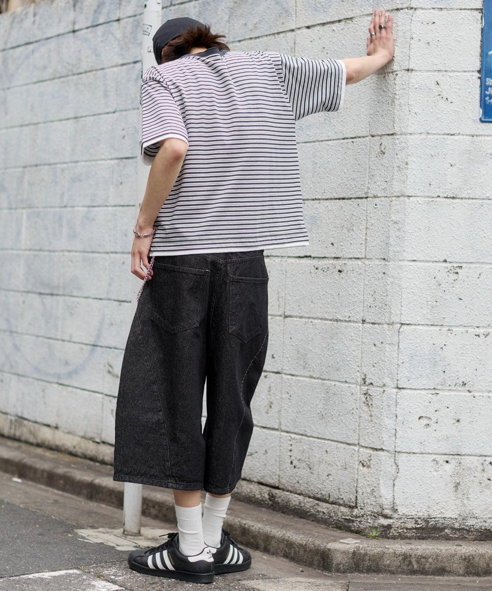 デニムブラック モデル：182cm L着用
