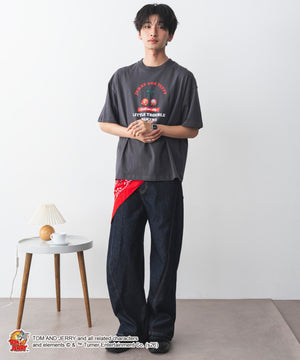 柄4 モデル:180cm Lサイズ着用