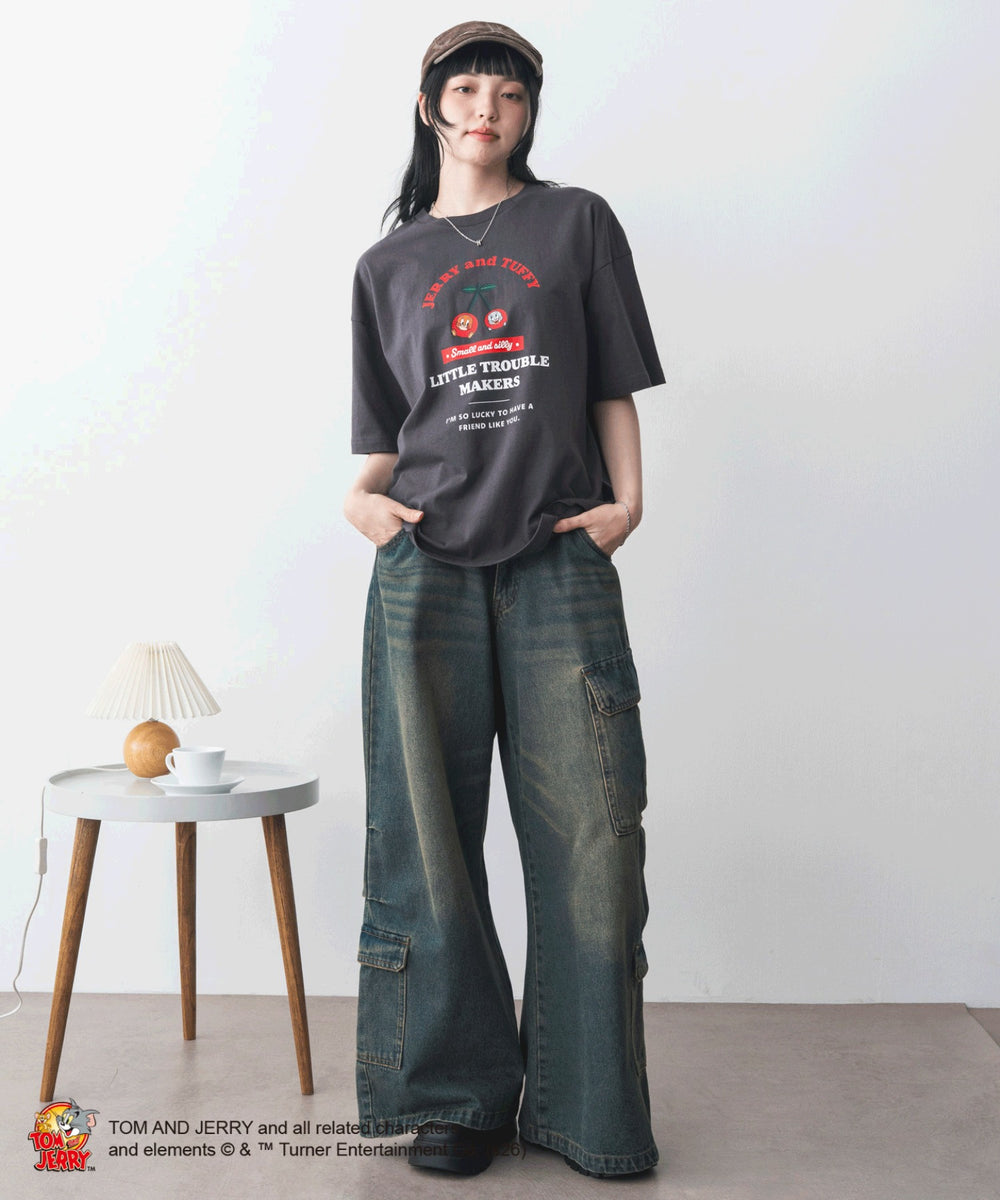 柄4 モデル:164cm Sサイズ着用