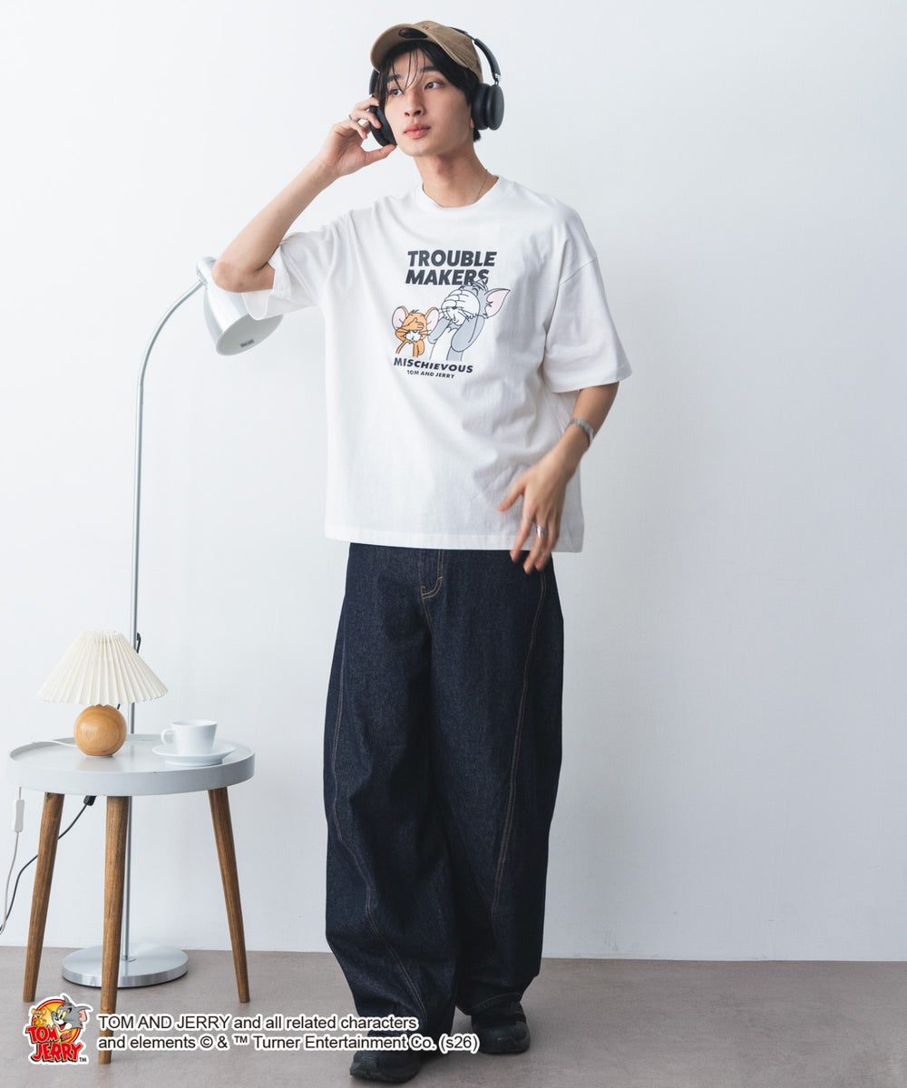 柄5 モデル:180cm Lサイズ着用