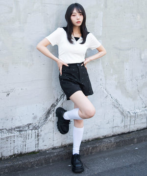 ブラック　モデル：159cm F着用