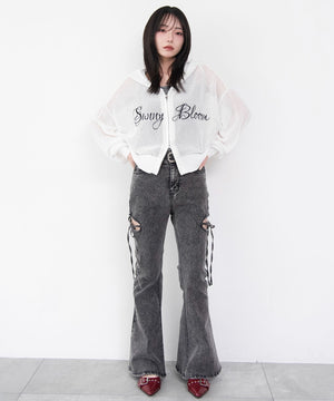 ホワイト　モデル：159cm F着用