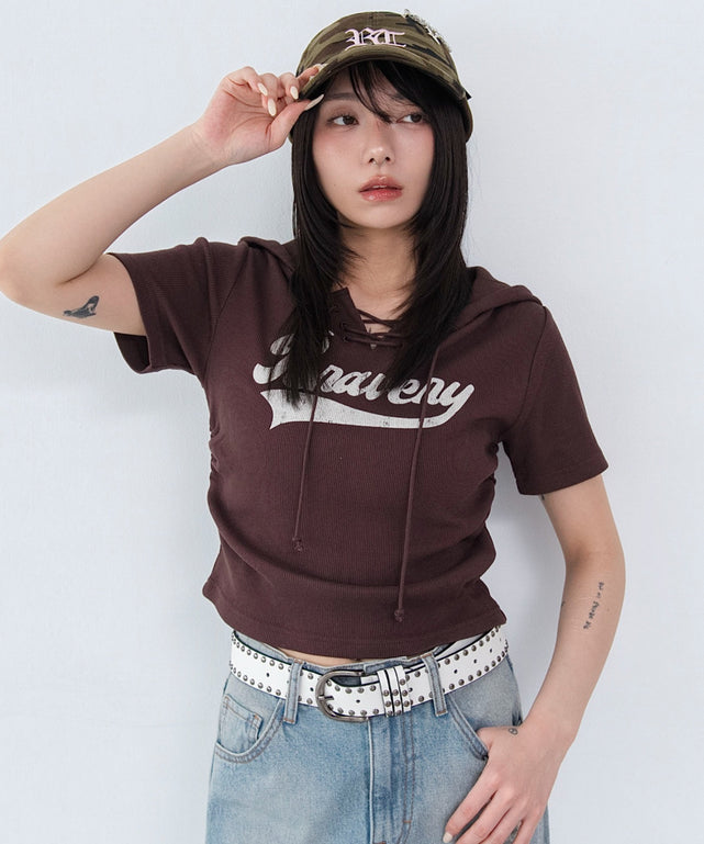 ブラウン　モデル：159cm F着用