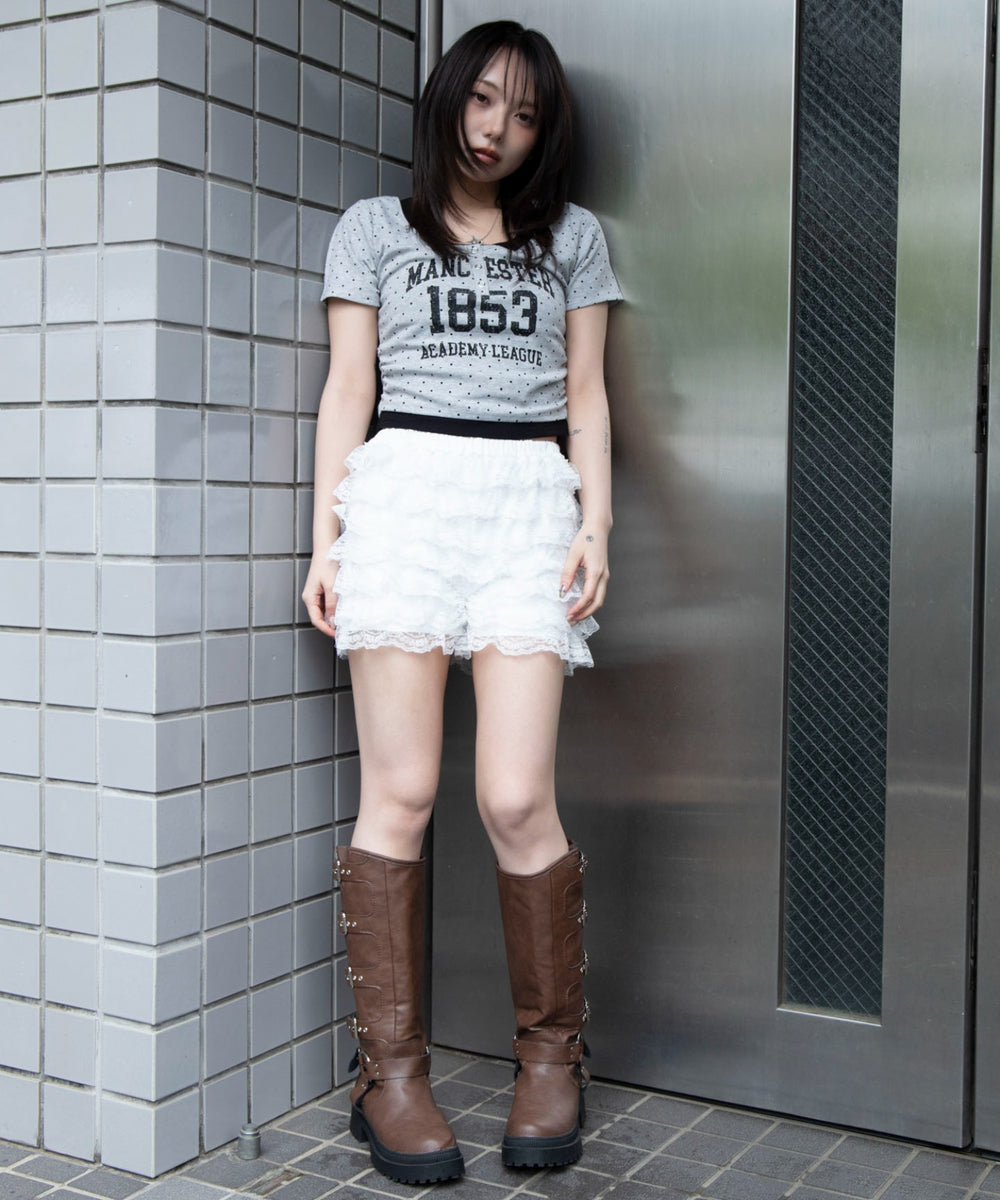 ドット１　モデル：159cm F着用
