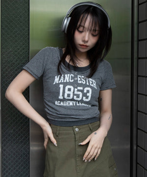 ブラックボーダー　モデル：159cm F着用