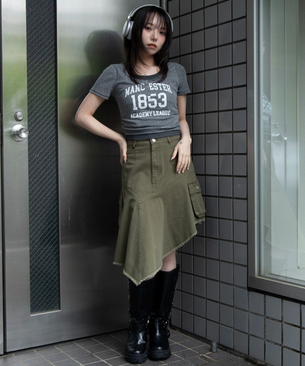 ブラックボーダー　モデル：159cm F着用