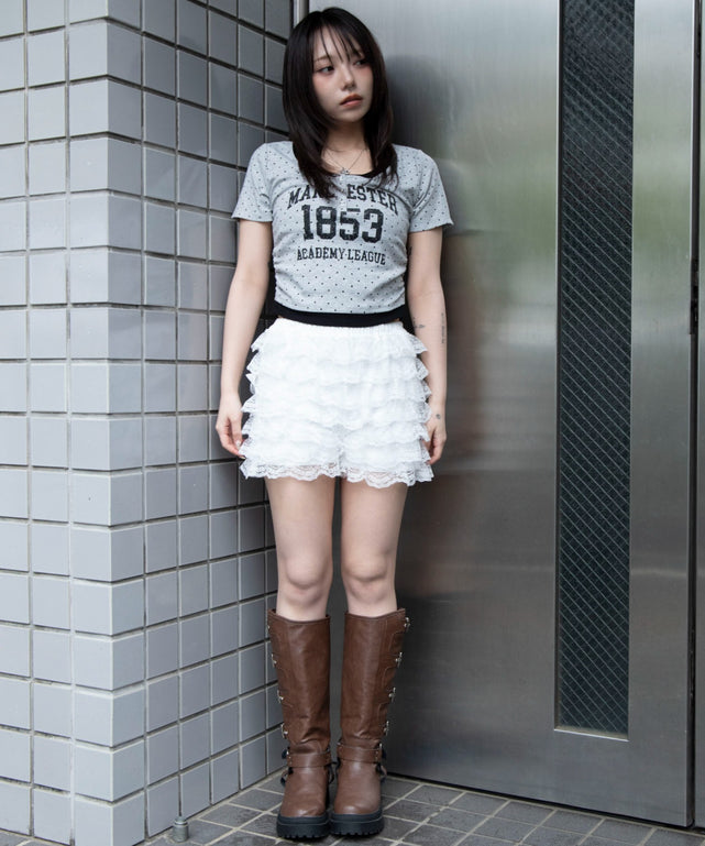 ドット１　モデル：159cm F着用
