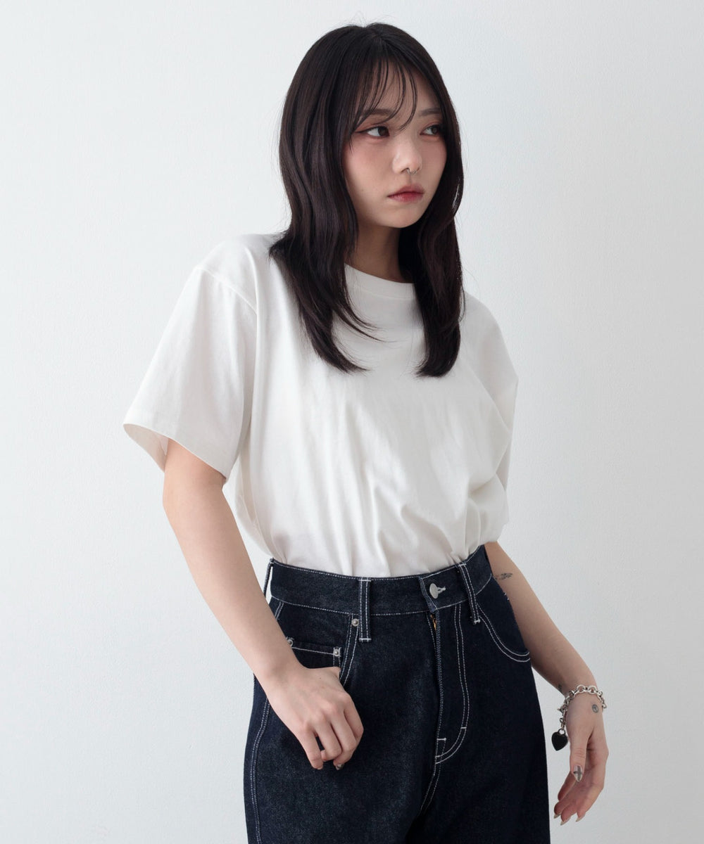 ホワイト　モデル：159cm S着用