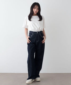 ホワイト　モデル：159cm S着用