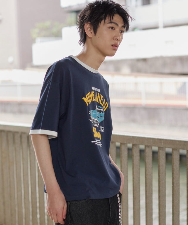 ネイビー モデル：181cm L着用