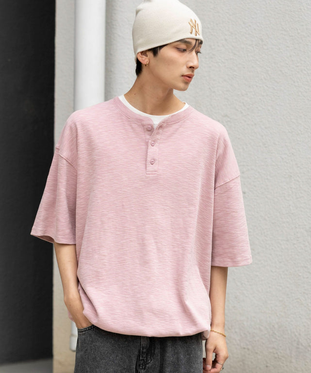 ピンク モデル：180cm L着用