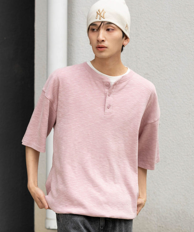 ピンク モデル：180cm L着用