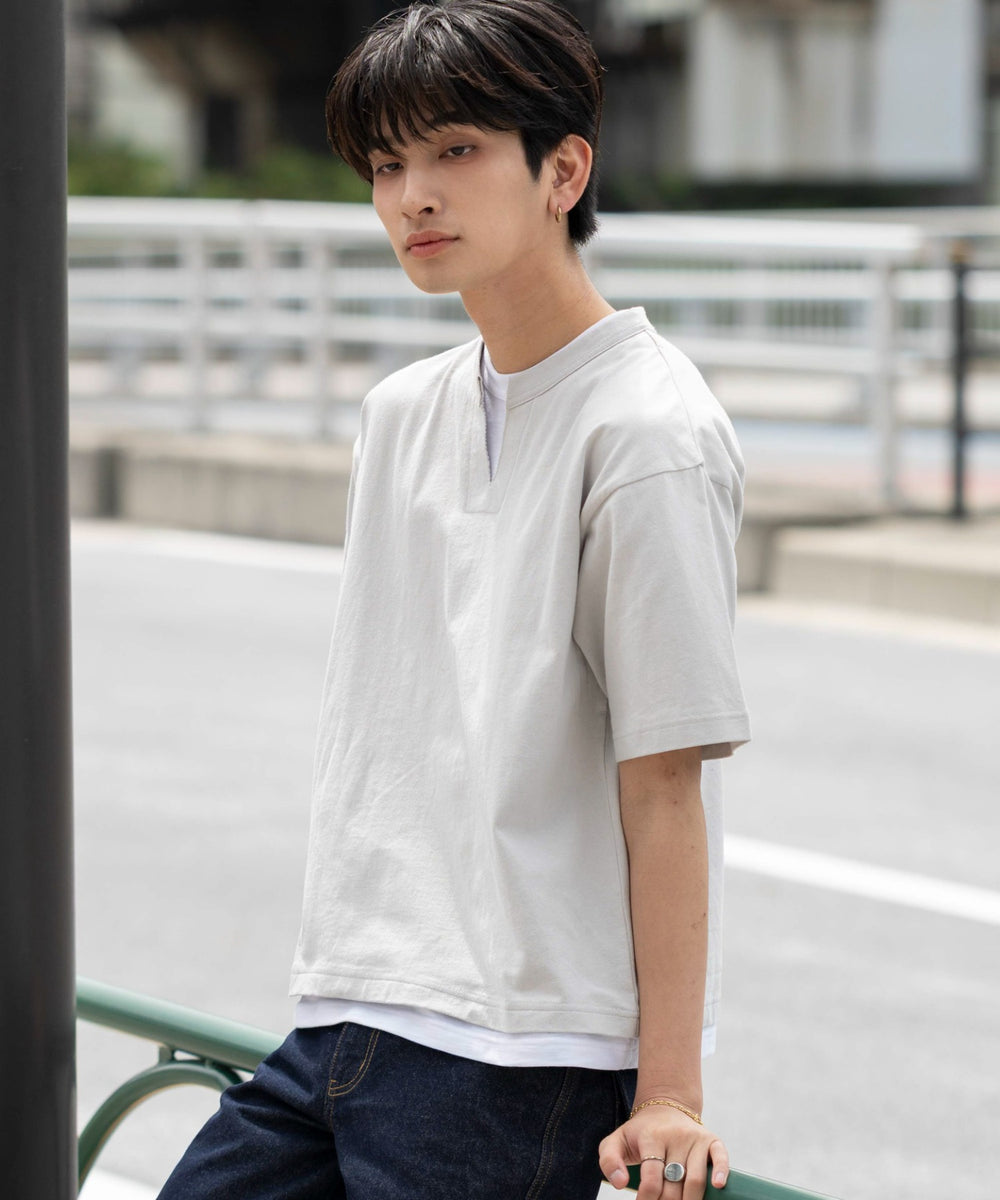 Lグレー モデル：180cm L着用