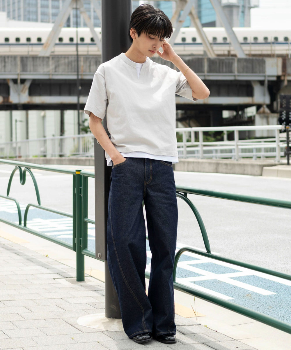 Lグレー モデル：180cm L着用