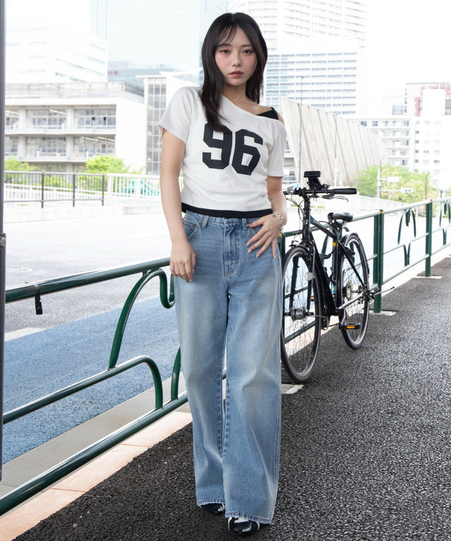 ホワイト　モデル：159cm F着用