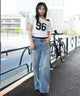 ホワイト　モデル：159cm F着用