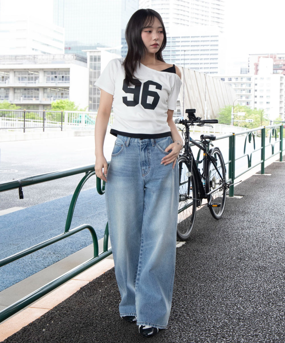 ホワイト　モデル：159cm F着用