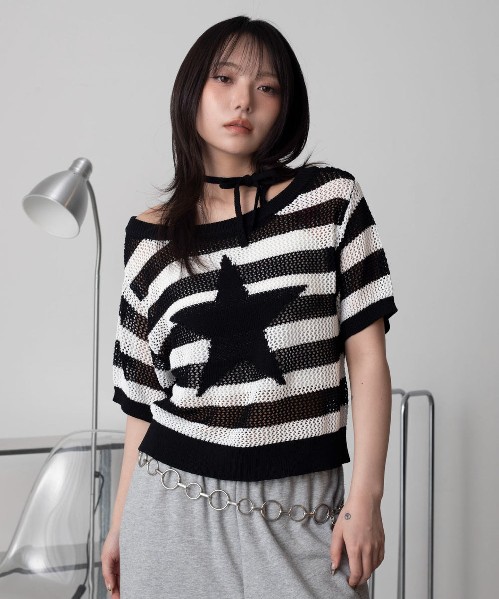 ホワイトボーダー　モデル：159cm F着用
