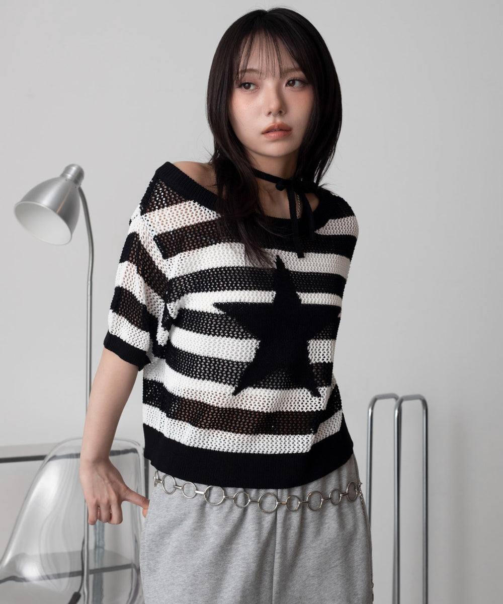 ホワイトボーダー　モデル：159cm F着用