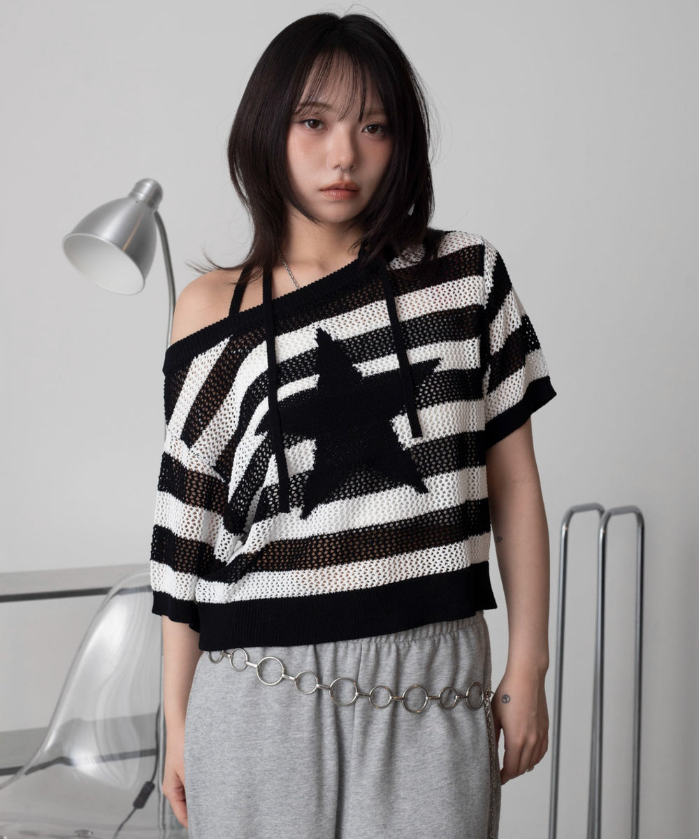 ホワイトボーダー　モデル：159cm F着用