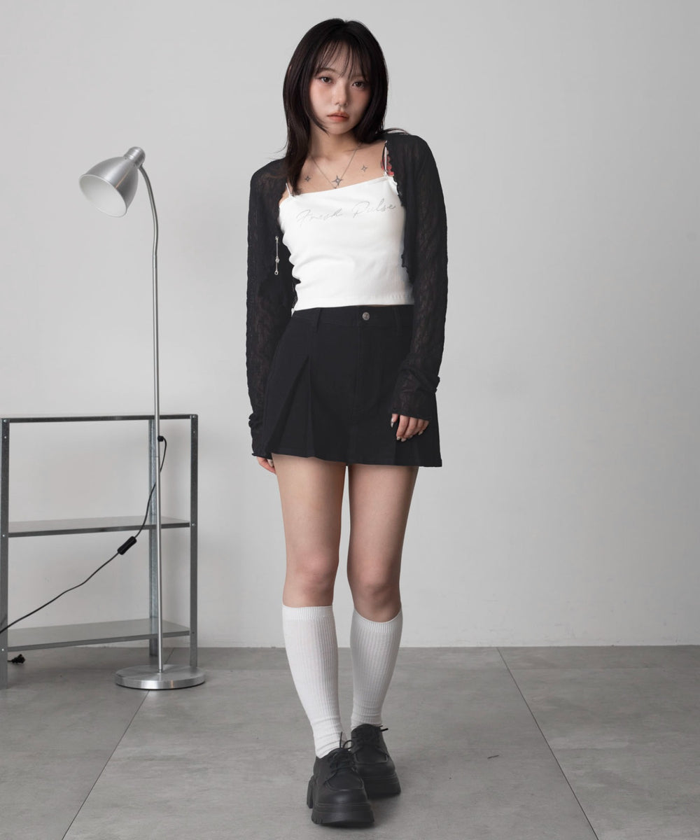 ブラック　モデル：159cm F着用