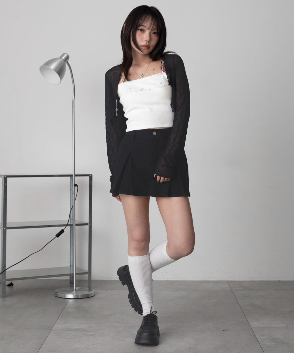 ブラック　モデル：159cm F着用
