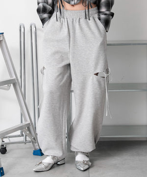 杢グレー　モデル：166cm F着用