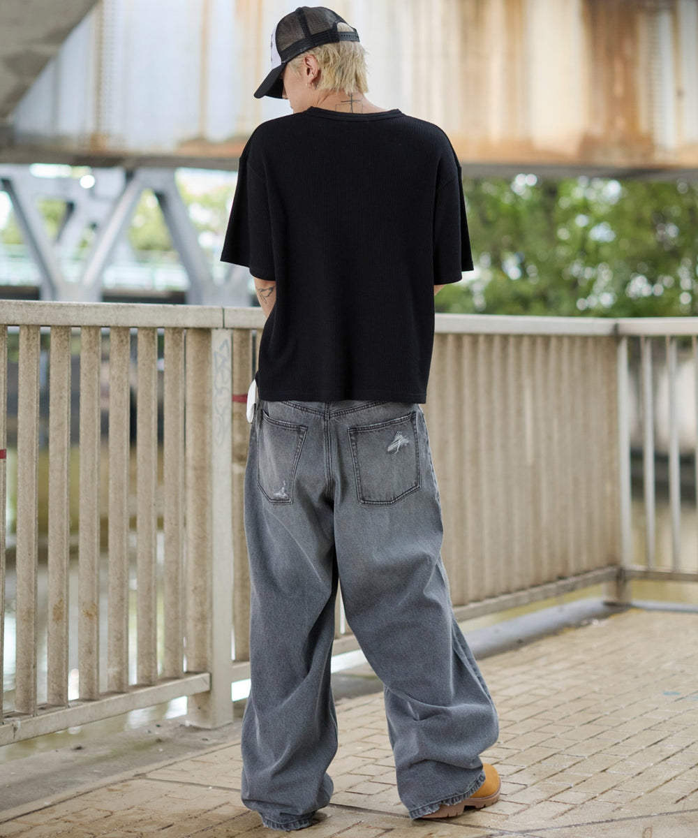 デニムブラックソノタ モデル：175cm L着用
