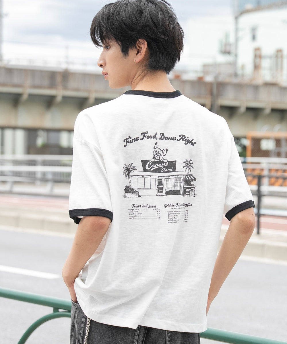 ホワイト モデル：180cm L着用