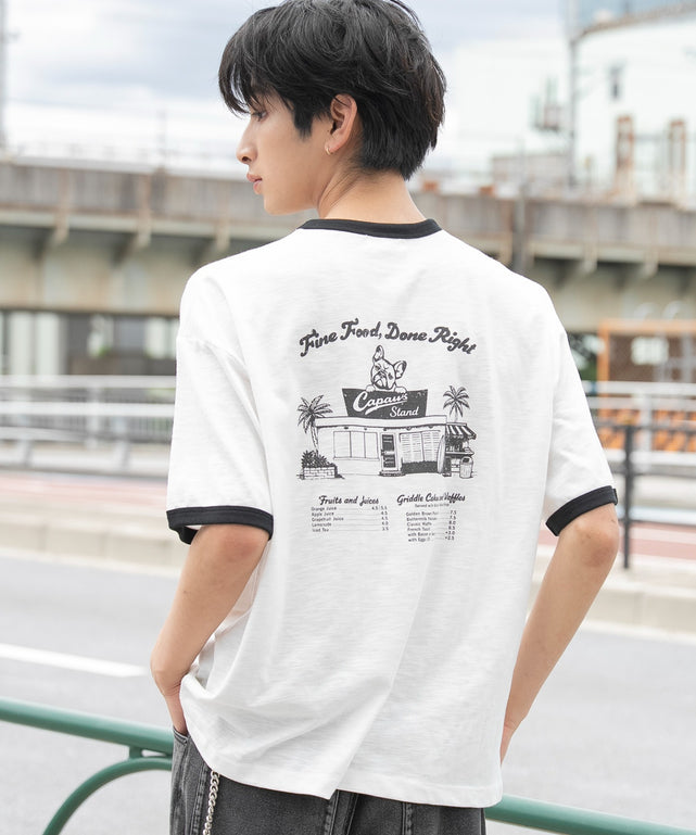 ホワイト モデル：180cm L着用