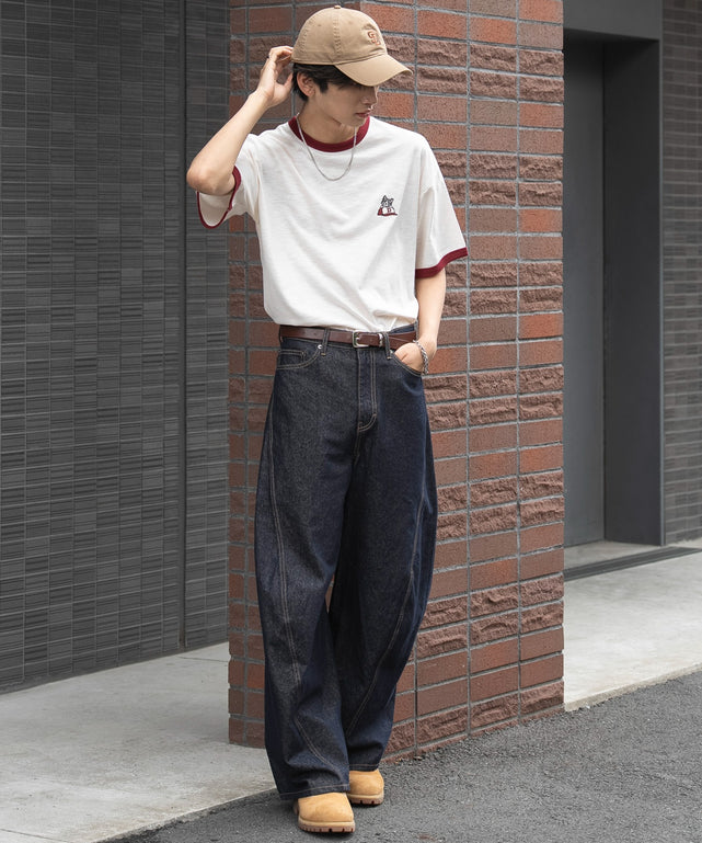 オフホワイト モデル：180cm L着用