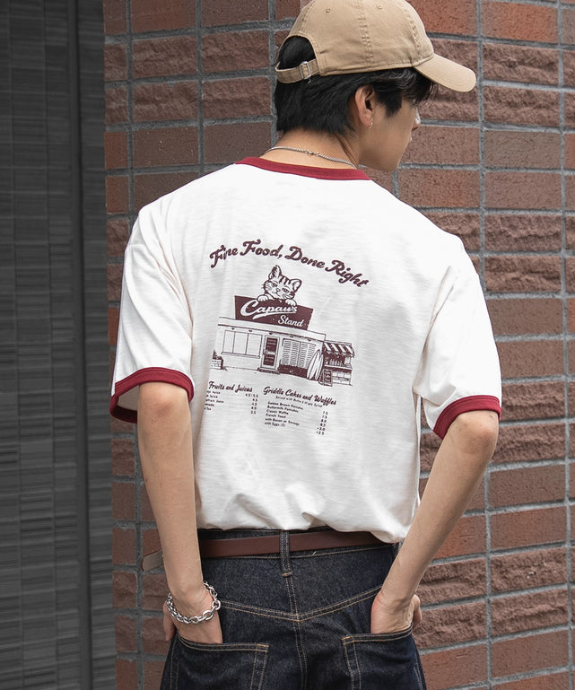 オフホワイト モデル：180cm L着用