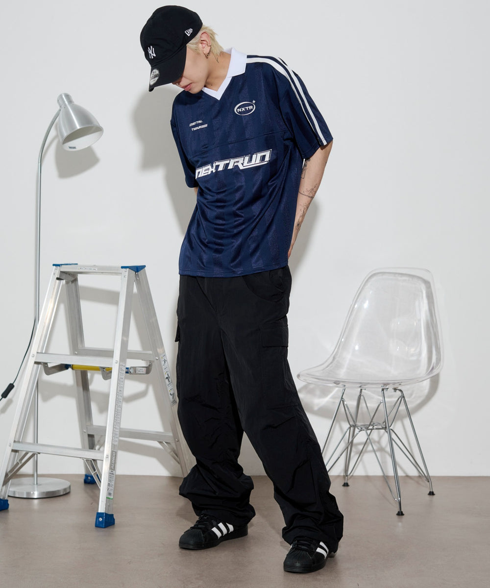 ネイビー モデル：175cm L着用