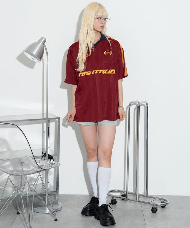 ワイン　モデル：166cm L着用