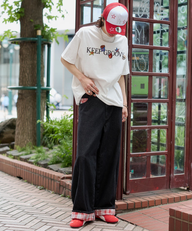 デニムブラックソノタ モデル：182cm L着用