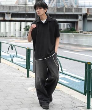 ブラック モデル：180cm L着用