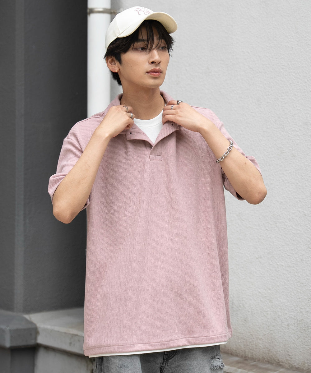ピンク モデル：180cm L着用