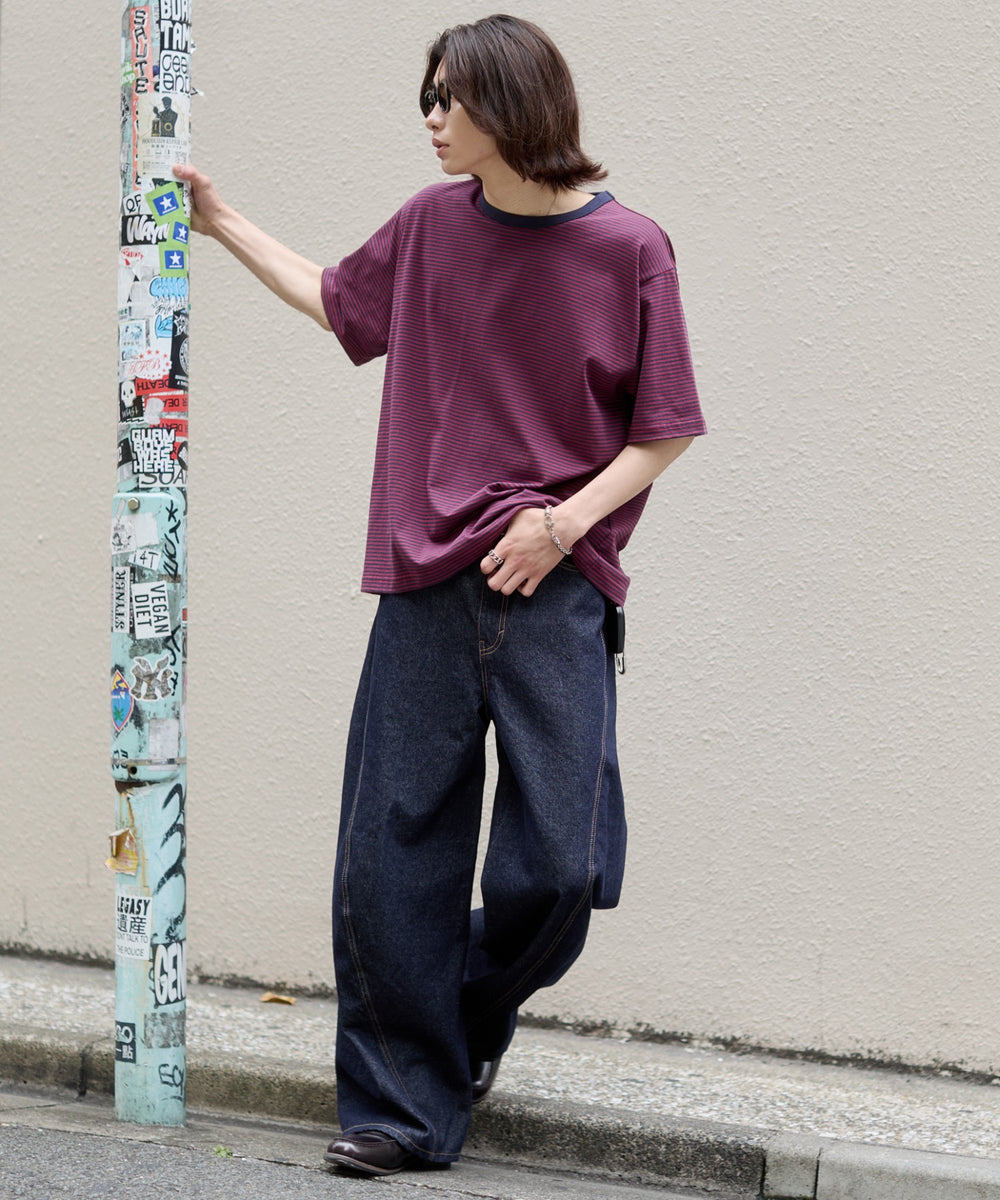 レッドボーダー モデル：182cm L着用
