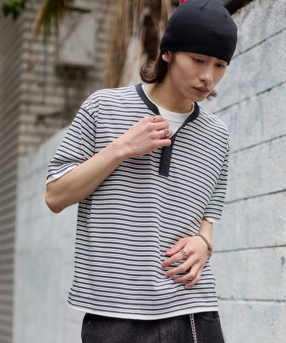 ブラックボーダー モデル：182cm L着用