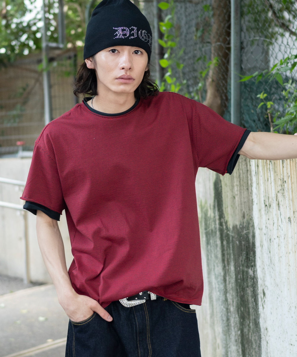 レッドボーダー モデル：182cm L着用