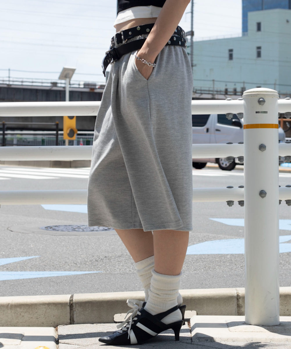 杢グレー　モデル：166cm F着用